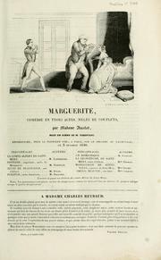 Cover of: Marguerite: comédie en trois actes, mêlée de couplets