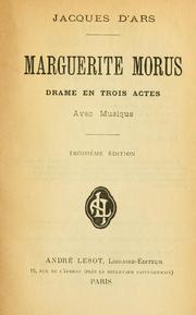 Cover of: Marguerite Morus by Alphonse Rohlfs de Sussex