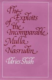 Cover of: The Exploits of the Incomparable Mulla Nasrudin
