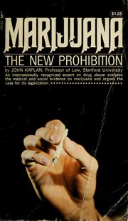 Cover of: Marijuana by John Kaplan.