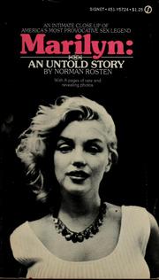 Cover of: Marilyn by Norman Rosten
