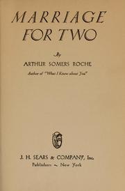 Marriage for two