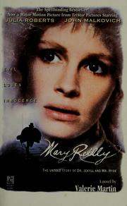 Cover of: Mary Reilly: the untold story of Dr. Jekyll and Mr. Hyde