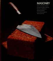 Cover of: Masonry by Time-Life Books