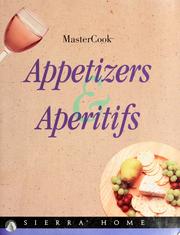 Cover of: MasterCook appetizers & aperitifs