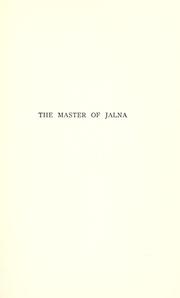 The master of Jalna by Mazo de la Roche