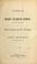 Cover of: Speech of Henry Champion Deming, of Connecticut, on the President's plan for state renovation