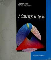 Cover of: Mathematica: a system for doing mathematics by computer, Version 2.2.