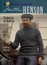 Cover of: Matthew Henson: the quest for the North Pole