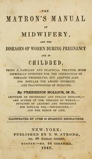 Cover of: matron's manual of midwifery: and the diseases of women during pregnancy and in childbed.