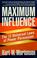 Cover of: Maximum influence