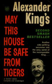 Cover of: May this house be safe from tigers