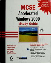 Cover of: MCSE Windows 2000 accelerated exam prep