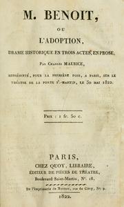 M. Benoit by Charles Maurice