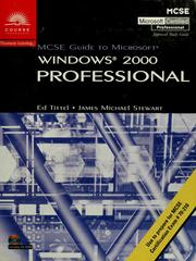 Cover of: MCSE guide to Microsoft Windows 2000 professional
