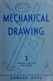 Cover of: Mechanical drawing: instruction units and problems. Books I and II.