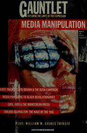 Cover of: Media manipulation.