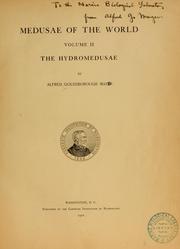 Cover of: Medusae of the world