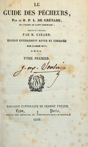 Cover of: Le guide des pécheurs