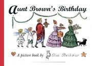 Cover of: Aunt Brown's Birthday (Peter & Lotta)