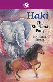 Cover of: Haki the Shetland Pony by Kathleen Fidler