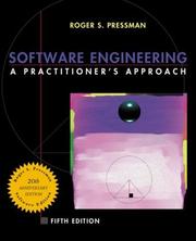 Cover of: Software Engineering by Roger S. Pressman, Bruce Maxim, Roger S. Pressman