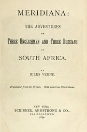 Cover of: Meridiana by Jules Verne