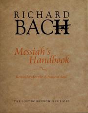 Cover of: Messiah's handbook by Richard Bach