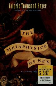 Cover of: The metaphysics of sex