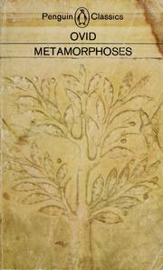 Cover of: The metamorphoses of Ovid by Ovid