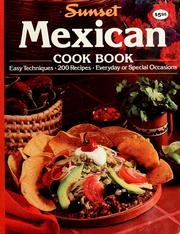 Cover of: Mexican cook book by by the editors of Sunset Books and Sunset Magazine.