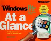 Cover of: Microsoft Windows at a glance: your fast-answers guide to Windows Me!