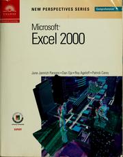 Cover of: Microsoft Excel 2000: Comprehensive.