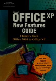 Cover of: Microsoft Office XP new features guide by 