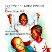 Cover of: Big Friend, Little Friend (Black Butterfly Board Books) by Eloise Greenfield