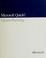 Cover of: Microsoft QuickC, version 2.0