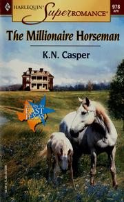 Cover of: The millionaire horseman