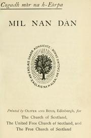 Cover of: Mil nan da.
