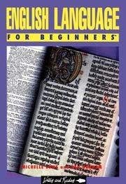 Cover of: English Language for Beginners (Writers and Readers Documentary Comic Book) | Michelle Lowe
