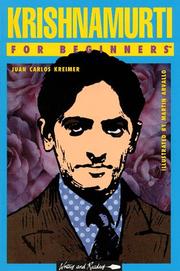 Cover of: Krishnamurti for Beginners (For Beginners)