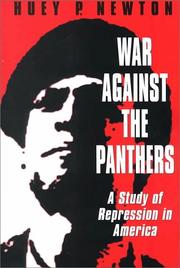 Cover of: War Against the Panthers: A Study of Repression in America