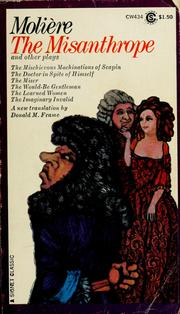 Cover of: The misanthrope, and other plays. by Molière