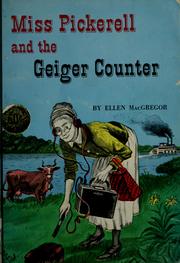 Cover of: Miss Pickerell and the Geiger counter