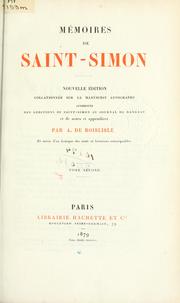 Cover of: Mémoires. by Saint-Simon, Louis de Rouvroy duc de