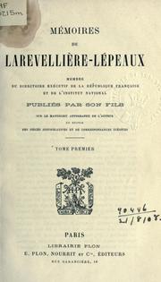 Cover of: Mémoires by Louis-Marie de La Revellière-Lépeaux