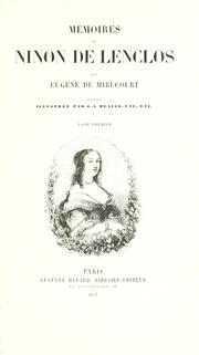 Cover of: Mémoirs de Ninon de Lenclos.