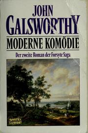 Cover of: Moderne Komödie by John Galsworthy