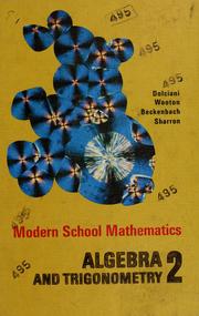 Cover of: Modern school mathematics by Mary P. Dolciani ... [et al.]