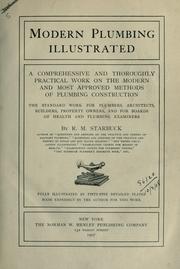 Cover of: Modern plumbing illustrated by Robert Macy Starbuck