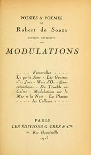 Cover of: Modulations